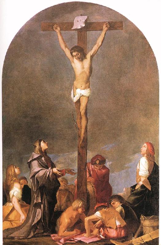 CARPIONI, Giulio Crucifixion France oil painting art